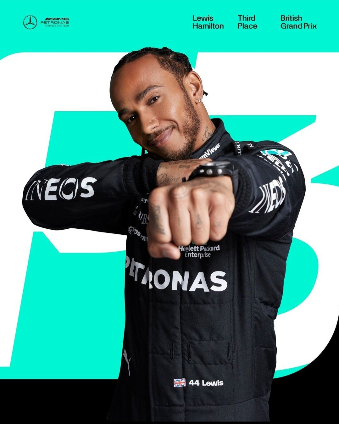 Louis Vuitton on X: Lewis Hamilton (@lewishamilton) entering the