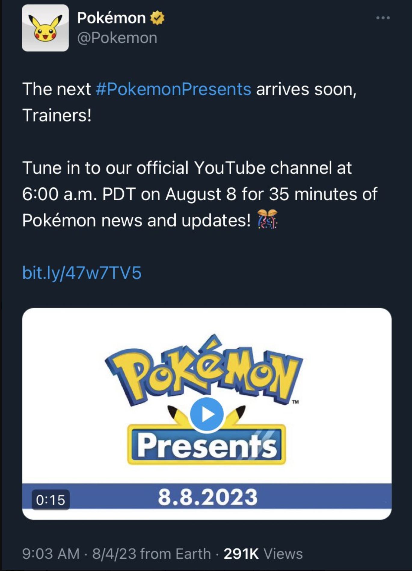 Pokemon Scarlet and Violet, Summary Of Pokemon Presents August 8, 2023